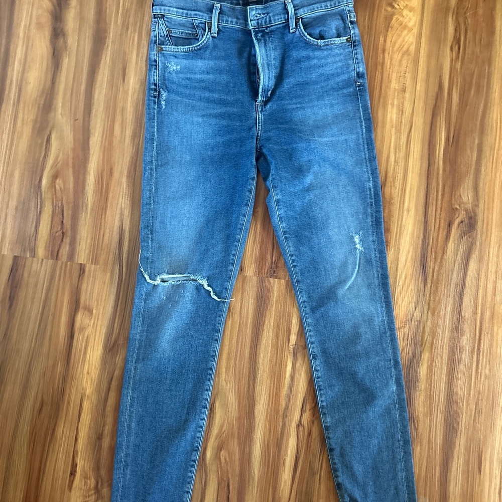 Citizens of Humanity Distressed Slim Jeans